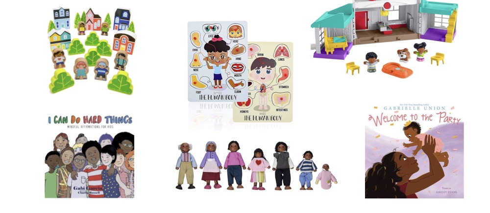 Toys and Book for Promoting and Normalizing Diversity